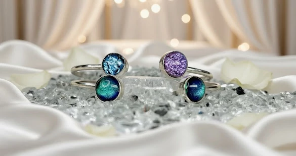 Zephyra ezüst merev karék