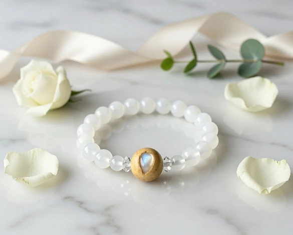 Szivárvány holdkő palo santo karék